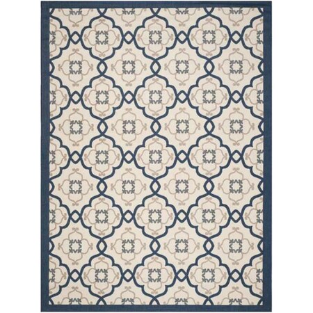 Safavieh 6 Ft.-7 In. X 9 Ft.-6 In. Martha Stewart Power Loomed Medium Rectangle Area Rug, Azurite MSR4262-233-6